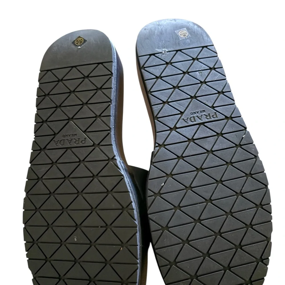 Prada Women's Elegant Black Sandals - Picture 2 of 2